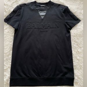Balmain Embossed tee